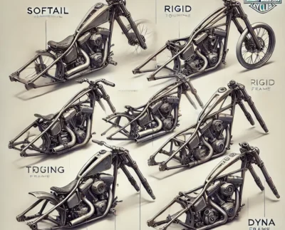 harley davidson frame types