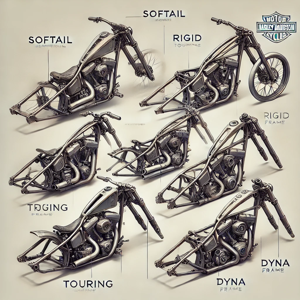 Harley-Davidson Frame Types Explained: Finding the Perfect Fit for Your Ride