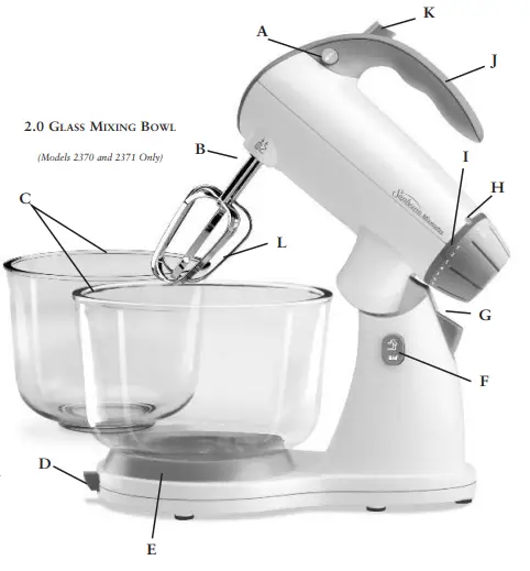 Sunbeam Mixmaster 3450 Parts: Guide to Maintaining Your Mixer